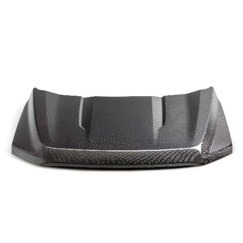 2021-2024 Ford F-150 XL Type-OE Carbon Fiber Hood  - Anderson Composites - AC-HD21FDF150-OE