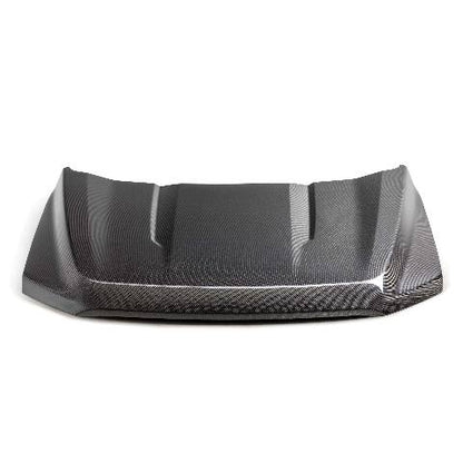 2021-2024 Ford F-150 XL Type-OE Carbon Fiber Hood  - Anderson Composites - AC-HD21FDF150-OE
