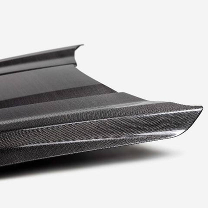 2021-2024 Ford F-150 XL Type-OE Carbon Fiber Hood  - Anderson Composites - AC-HD21FDF150-OE