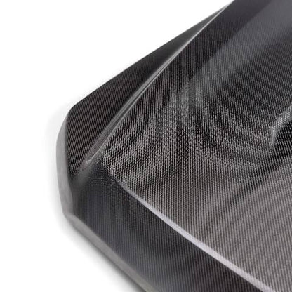 2021-2024 Ford F-150 XL Type-OE Carbon Fiber Hood  - Anderson Composites - AC-HD21FDF150-OE