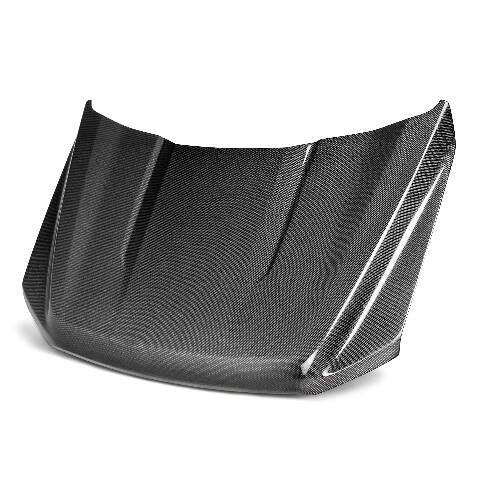 2021-2024 Ford F-150 XL Type-OE Carbon Fiber Hood  - Anderson Composites - AC-HD21FDF150-OE