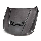 2022-2024 Cadillac CT5-V Blackwing Type-SV Double Sided Carbon Fiber Hood  - Anderson Composites - AC-HD22CACT5BW-SV-DS