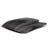 2024 Ford Mustang Type-CJ Double-Sided Carbon Fiber Cowl Hood  - Anderson Composites - AC-HD24FDMU-CJ-DS