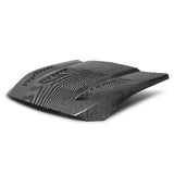 2024 Ford Mustang Type-GT4 Double-Sided Carbon Fiber Hood  - Anderson Composites - AC-HD24FDMU-GT4-DS