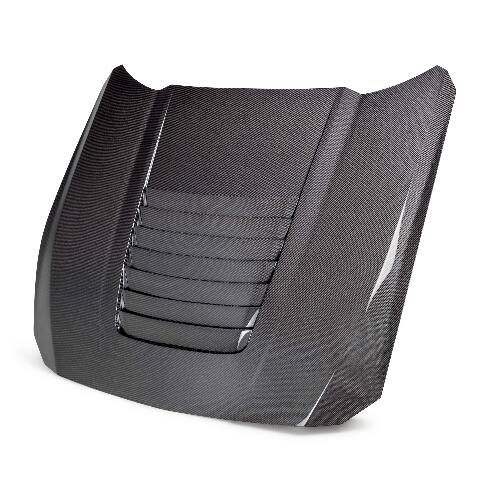 2024 Ford Mustang Type-GT5 Double Sided Carbon Fiber Hood  - Anderson Composites - AC-HD24FDMU-GT5-DS