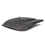 2024 Ford Mustang Type-GT5 Double Sided Carbon Fiber Hood  - Anderson Composites - AC-HD24FDMU-GT5-DS