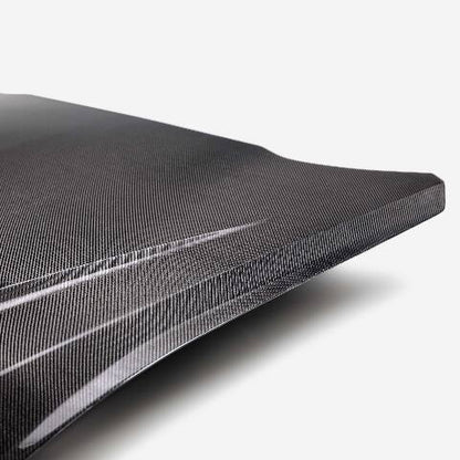 2024 Ford Mustang Type-GTD Double-Sided Carbon Fiber Hood  - Anderson Composites - AC-HD24FDMU-GTD-DS
