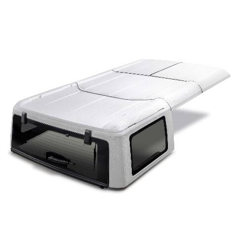 2021-2024 Ford Bronco 4DR Fiberglass W White Textured Coating Hardtop  - Anderson Composites - AC-HT21FDBR4D-WT