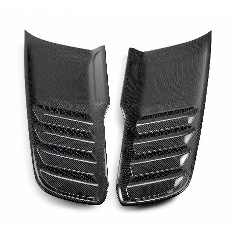 2021-2024 Ram 1500 TRX Type-OE Carbon Fiber Hood Vents  - Anderson Composites - AC-HV21DGTRX