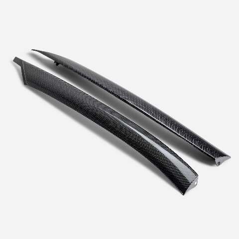 2020-2024 Chevrolet Corvette (C8) Carbon Fiber Pillar Cover Replacements  - Anderson Composites - AC-PB20CHC8