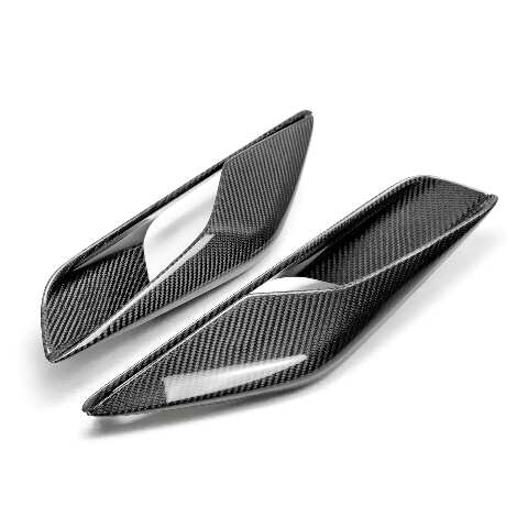 2014-2019 Chevrolet Corvette Z06/ZR1 (C7) Carbon Fiber Quarter Panel Intake Vents  - Anderson Composites - AC-RBI14CHC7-Z6