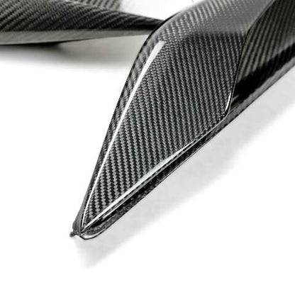 2014-2019 Chevrolet Corvette Z06/ZR1 (C7) Carbon Fiber Quarter Panel Intake Vents  - Anderson Composites - AC-RBI14CHC7-Z6