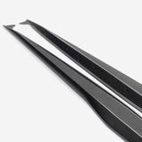 2023-2024 Chevrolet Corvette Z06 (C8) Carbon Fiber Rocker Panel Splitter  - Anderson Composites - AC-SS23CHC8Z6