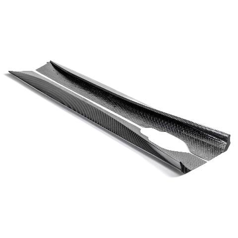 2023-2024 Chevrolet Corvette Z06 (C8) Type-AZ Carbon Fiber Rocker Panel Splitter  - Anderson Composites - AC-SS23CHC8Z6-AZ
