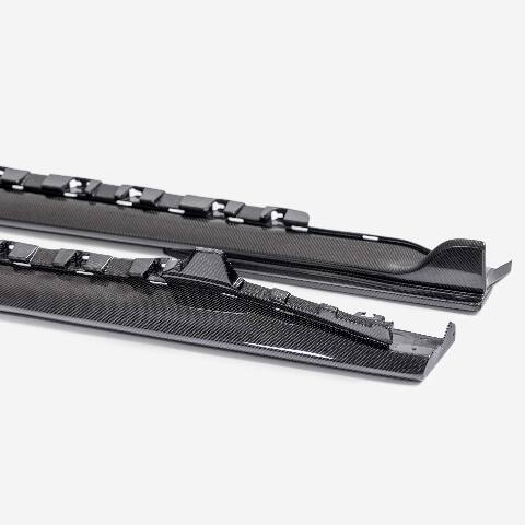 2024 Ford Mustang Type-GT5 Carbon Fiber Side Rocker Panel Splitter  - Anderson Composites - AC-SS24FMDU-GT5