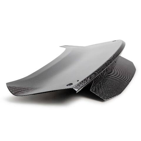 2024 Ford Mustang Type-AC Double Sided Carbon Fiber 1-Piece Decklid  - Anderson Composites - AC-TL24FDMU-AC-DS