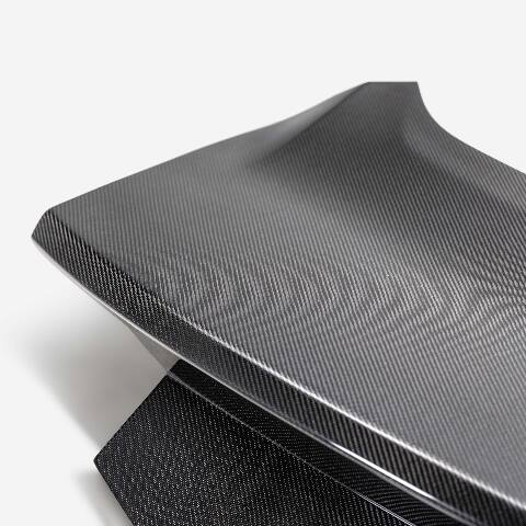 2024 Ford Mustang Type-AO Double Sided Carbon Fiber 1-Piece Decklid  - Anderson Composites - AC-TL24FDMU-AO-DS