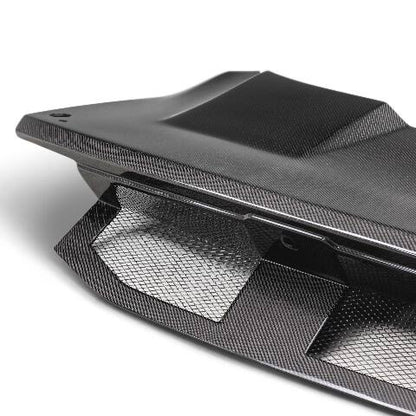 2024 Ford Mustang Type-GTD Double Sided Carbon Fiber Decklid  - Anderson Composites - AC-TL24FDMU-GTD-DS