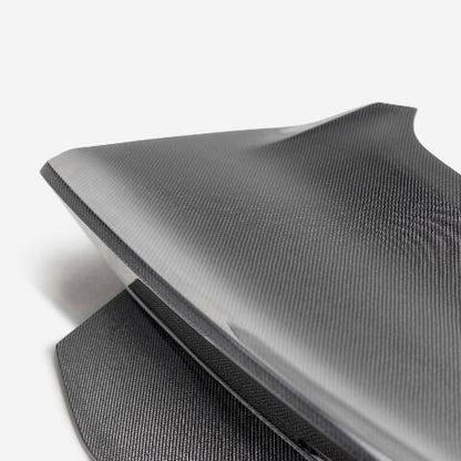 2024 Ford Mustang Type-SA Double Sided Carbon Fiber 1-Piece Decklid With Integrated Spoiler  - Anderson Composites - AC-TL24FDMU-SA-DS