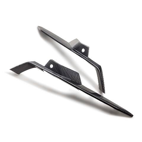 2023-2024 Chevrolet Corvette Z06 (C8) Carbon Fiber Upper Grille Deflectors  - Anderson Composites - AC-UD23CHC8Z6