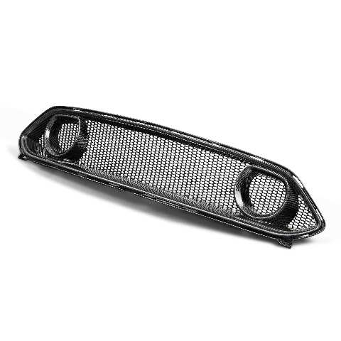 2021-2023 Ford Mustang Mach 1 Carbon Fiber Upper Grille  - Anderson Composites - AC-UG21FDMUM1