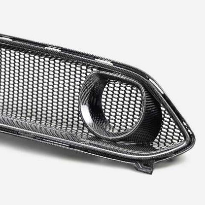 2021-2023 Ford Mustang Mach 1 Carbon Fiber Upper Grille  - Anderson Composites - AC-UG21FDMUM1