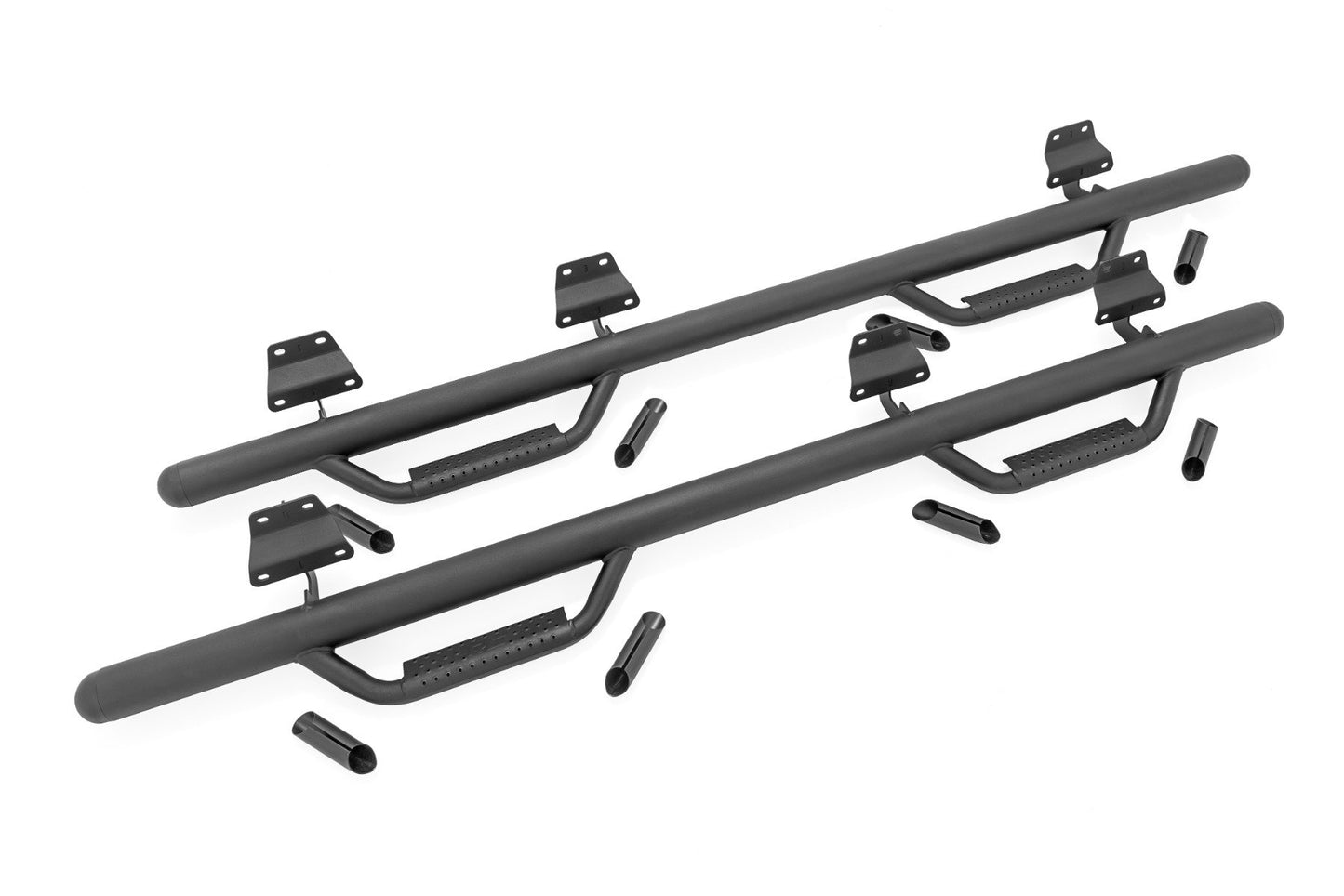 Nerf Steps | Super Crew/Short Bed |Ford F150 2WD/4WD | 2015-2022 | Rough Country | RCF1596CCB