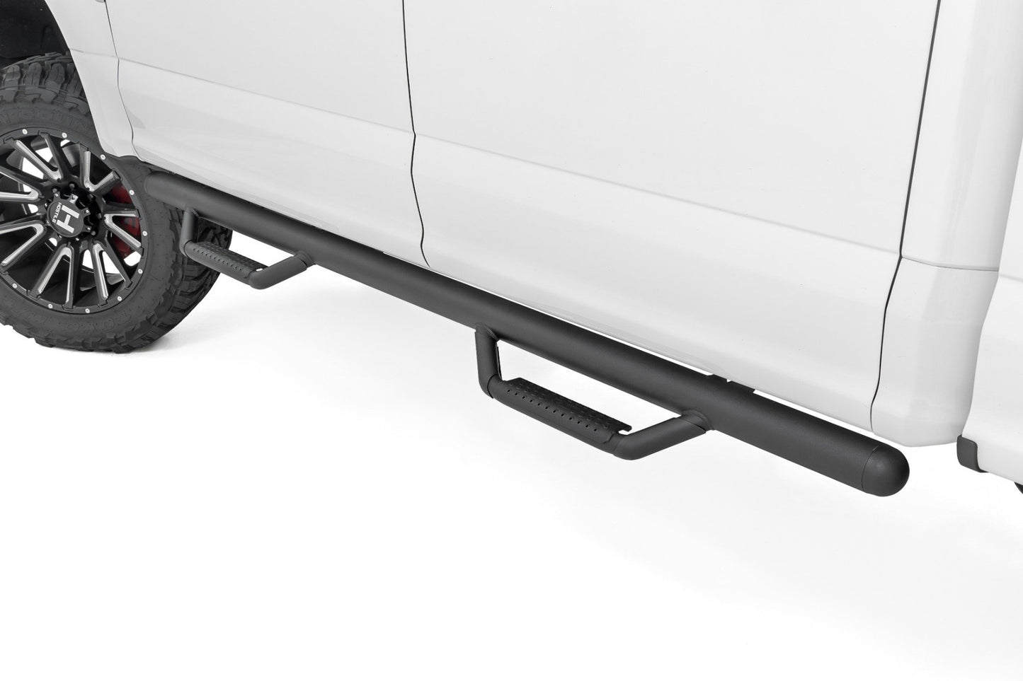 Nerf Steps | Super Crew/Short Bed |Ford F150 2WD/4WD | 2015-2022 | Rough Country | RCF1596CCB