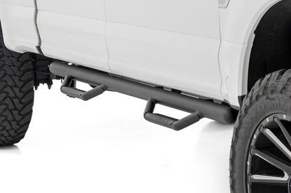 Nerf Steps | Super Crew/Short Bed |Ford F150 2WD/4WD | 2015-2022 | Rough Country | RCF1596CCB