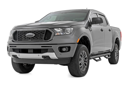 Nerf Steps | Cab Length | Crew Cab | Ford Ranger 2WD/4WD | 2019-2021 | Rough Country | RCF1981CCB