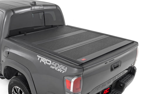 Hard Low Profile Bed Cover | 6'2" Bed | Toyota Tacoma | 2016-2022 | Rough Country | 47420600B