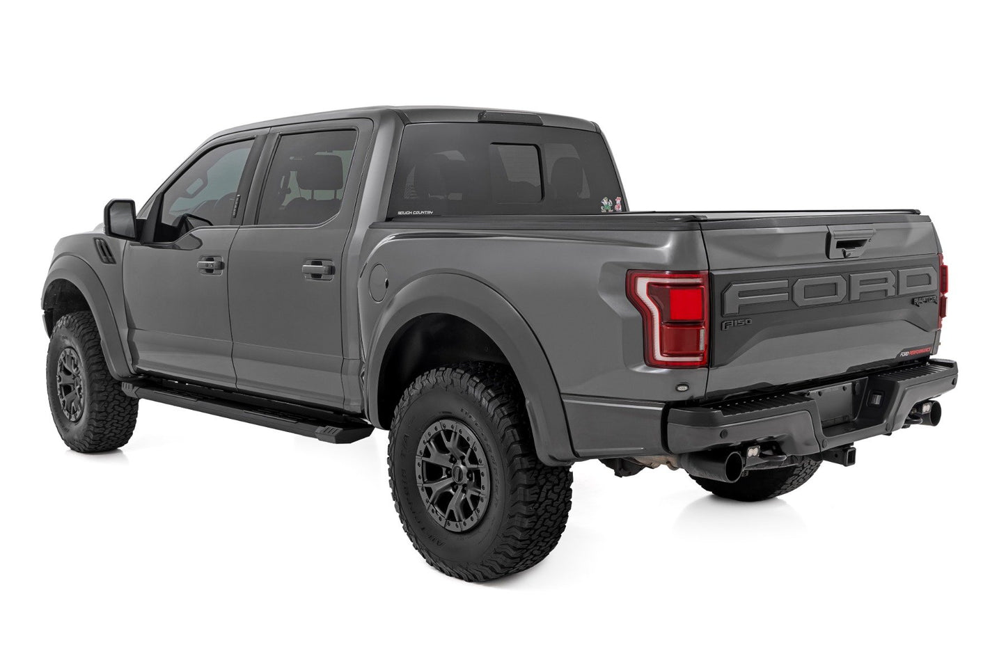 HD2 Running Boards |Super Crew Cab |Ford F150 / F-2500-3500 Super Duty  2WD/4WD | 2015-2021 | Rough Country | SRB151791A
