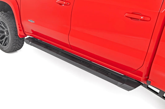 HD2 Running Boards | Crew Cab | Chevrolet Silverado/GMC Sierra 1500/2500HD | 2019-2022 | Rough Country | SRB01900B