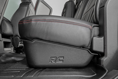 Under Seat Storage | Crew Cab | Chevrolet Silverado/GMC Sierra 1500/2500HD/3500HD 2WD/4WD | 2014-2018 | Rough Country | RC09031A