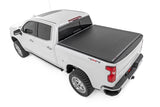 Soft Roll Up Bed Cover | 5'9" Bed | Chevrolet Silverado/GMC Sierra 1500 | 2019-2022 | Rough Country | 42120580
