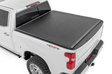 Soft Roll Up Bed Cover | 5'9" Bed | Chevrolet Silverado/GMC Sierra 1500 | 2019-2022 | Rough Country | 42120580