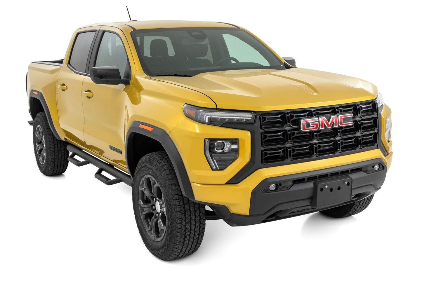 Nerf Steps | Full Len Crew | 5 Ft Bed | Chevy/GMC Canyon/Colorado | 2015-2021 | Rough Country | RCG1583CCB