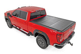 Hard Low Profile Bed Cover | 6'7" Bed | Rail Caps | Chevrolet Silverado/GMC Sierra 2500HD | 2020-2022 | Rough Country | 47120651B