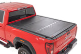 Hard Low Profile Bed Cover | 6'7" Bed | Rail Caps | Chevrolet Silverado/GMC Sierra 2500HD | 2020-2022 | Rough Country | 47120651B