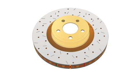 2021-2022 Toyota Avalon & More | DBA 4000 Series XS Cross-Drilled/Slotted Brake Rotor [Front] | DBA42744XS