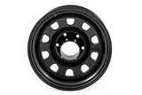Steel Wheel | Black | 17x9 | 6x5.5 | 4.25 Bore | -12 | 2002-2006 | Rough Country | RC51-7655