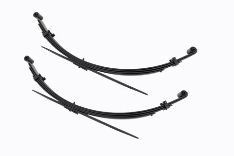 Rear Leaf Springs | 4" Lift | Pair | Ford Bronco /F-250 | 1978-1979 | Rough Country | 8033Kit