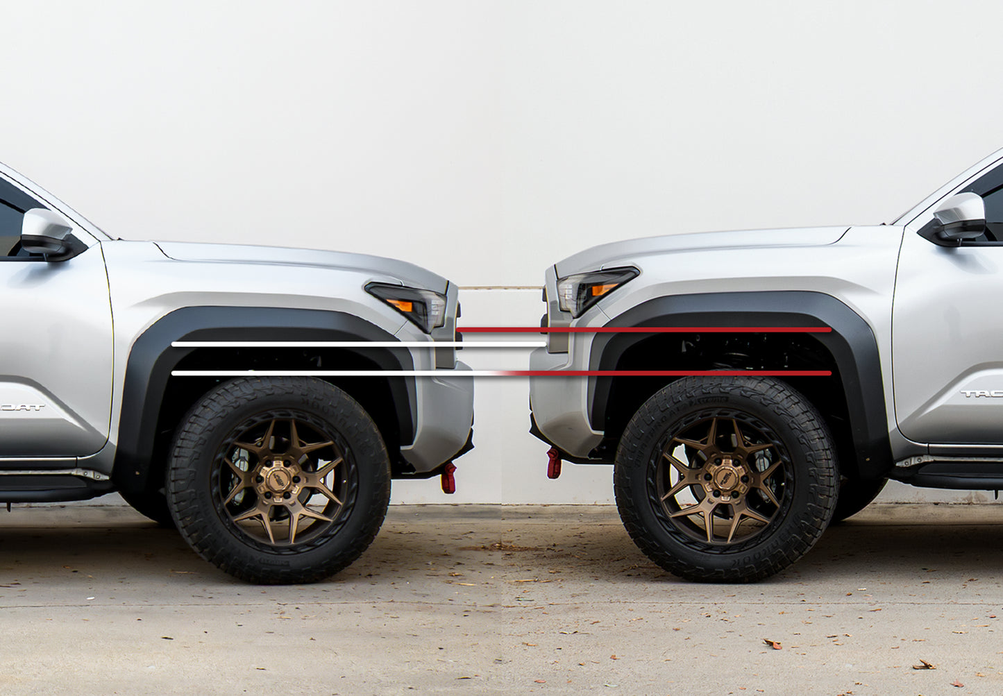 2024+ Toyota Tacoma - STILLEN 1.5 Inch Lift Spacers - CAC400101