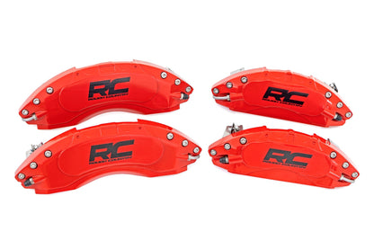 Caliper Cover | Red | Ford F-150 2WD/4WD | 2018-2022 | Rough Country | 71147A