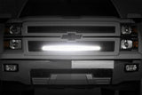 Mesh Grille | 30" Single Row LED | Black | Chevy Silverado 1500 | 2014-2015 | Rough Country | 70103