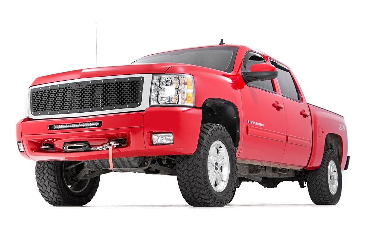 Mesh Grille | Chevy Silverado 1500 2WD/4WD | 2007-2013 | Rough Country | 70194