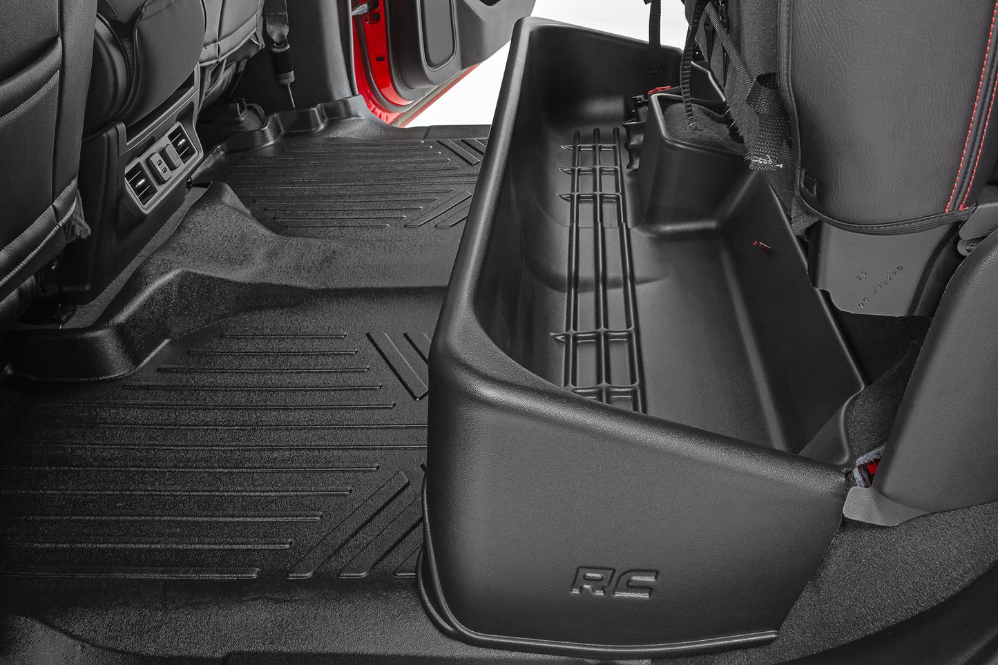 Under Seat Storage | Crew Cab | Chevrolet Silverado/GMC Sierra 1500/2500HD | 2019-2022 | Rough Country | RC09051A