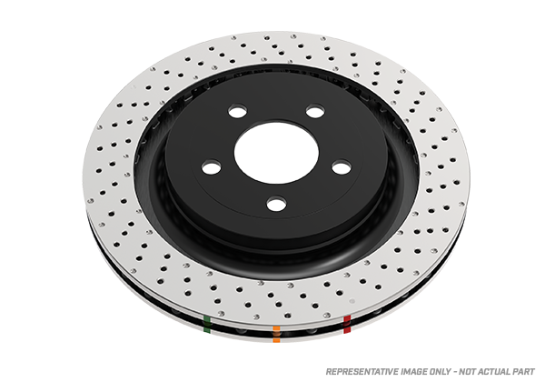 2022 Hyundai Veloster N | DBA 4000 Series Cross-Drilled/Dimpled [Front] | DBA43146XD