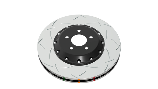 2007-2011 Mazda 3 | DBA 5000 Series Fully Assembled 2-Piece T3 Slot Brake Rotor [Front] | DBA52962BLKS