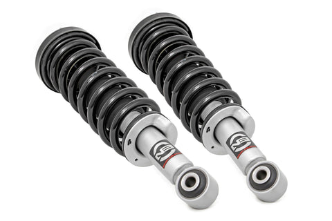 Loaded Strut Pair | 2.5 Inch | Nissan Frontier 4WD | 2005-2022 | Rough Country | 501098